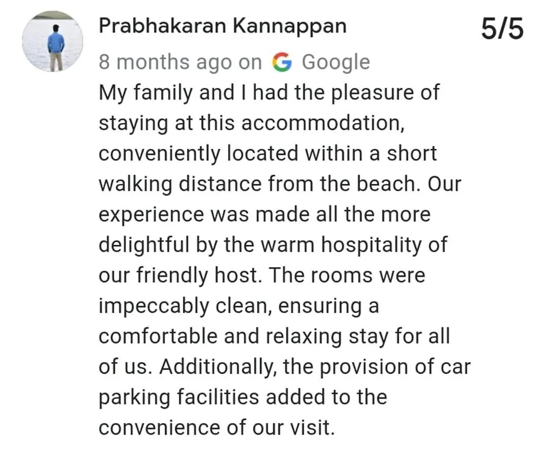 Coastal Den Homestay Pallipuram